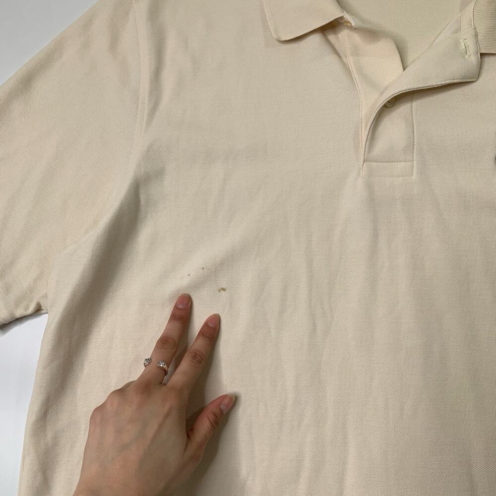 Psycho Bunny Polo Shirt Mens 8 Tan Pima Cotton Classic Pique Short Sleeve Golf - Picture 3 of 11